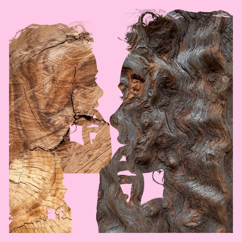 Profil de femme perplexe