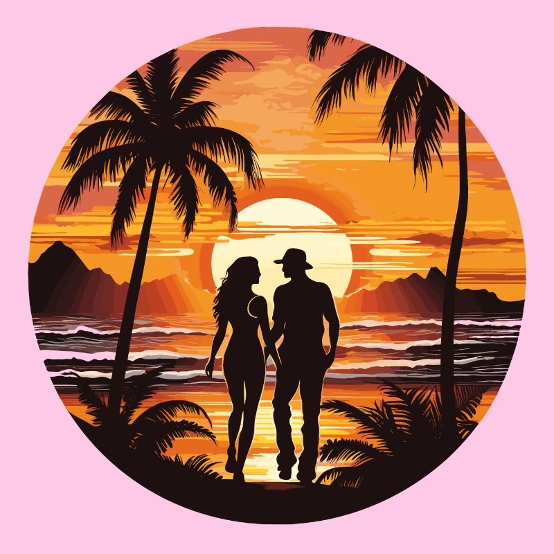 Plage Coucher de soleil
