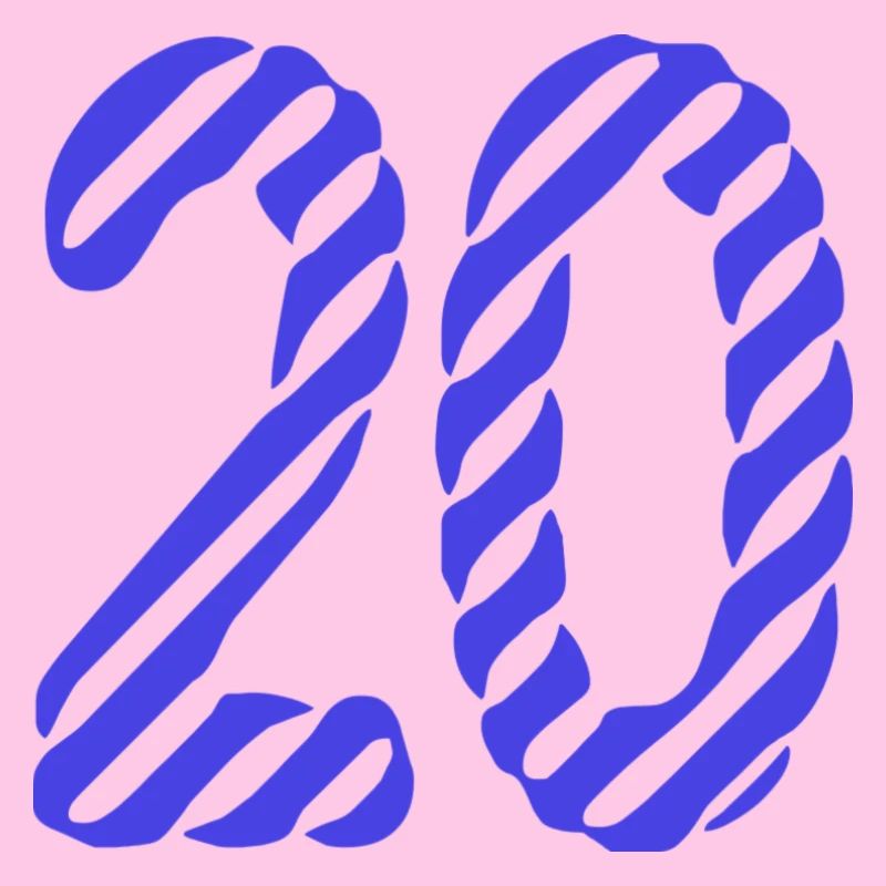 20. 20 YEARS. 20th ANNIVERSARY. 20TH ANNIVERSARY.