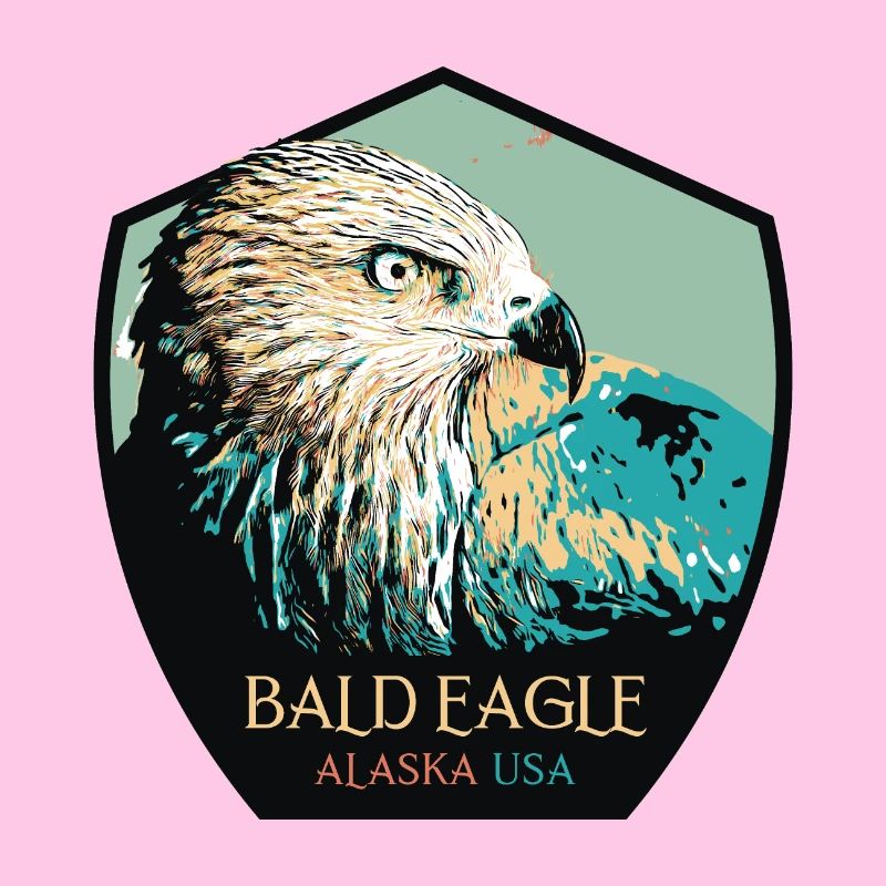 Alaskan Bald Eagle Portrait