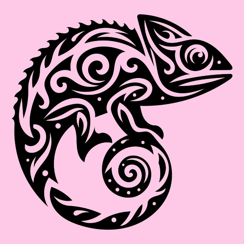 Écailleux Creeper Déguisement caméléon tatouage