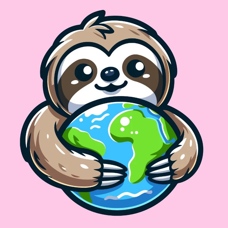 Embrace the Earth Sloth