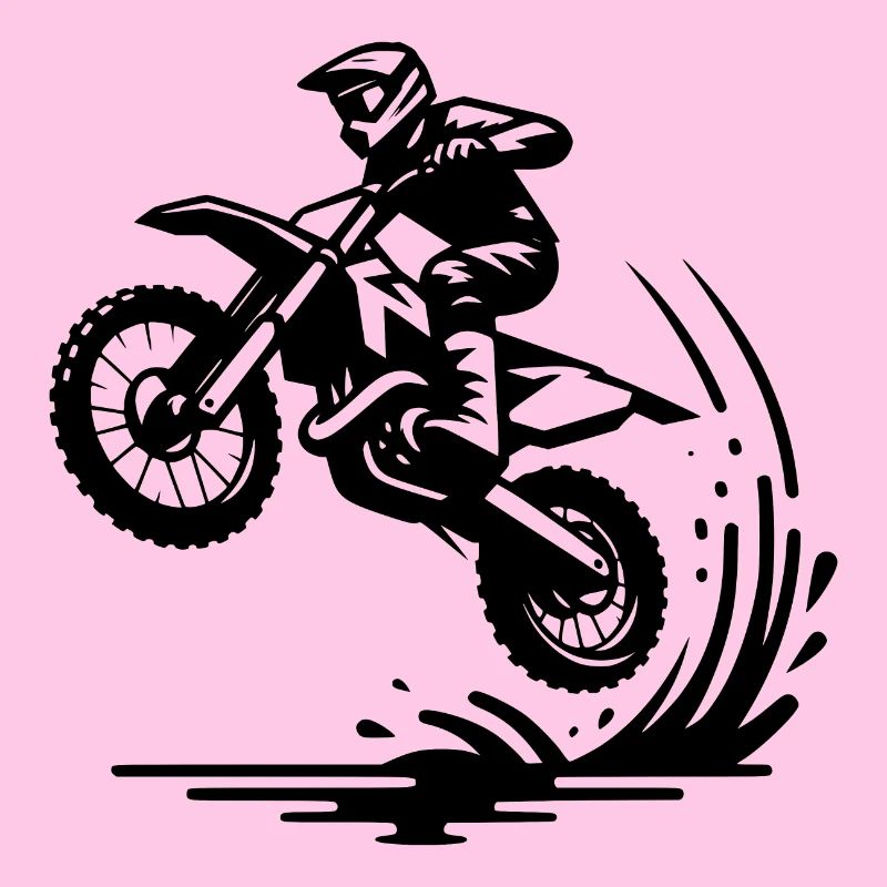 Machine de saut d’enduro de sport automobile