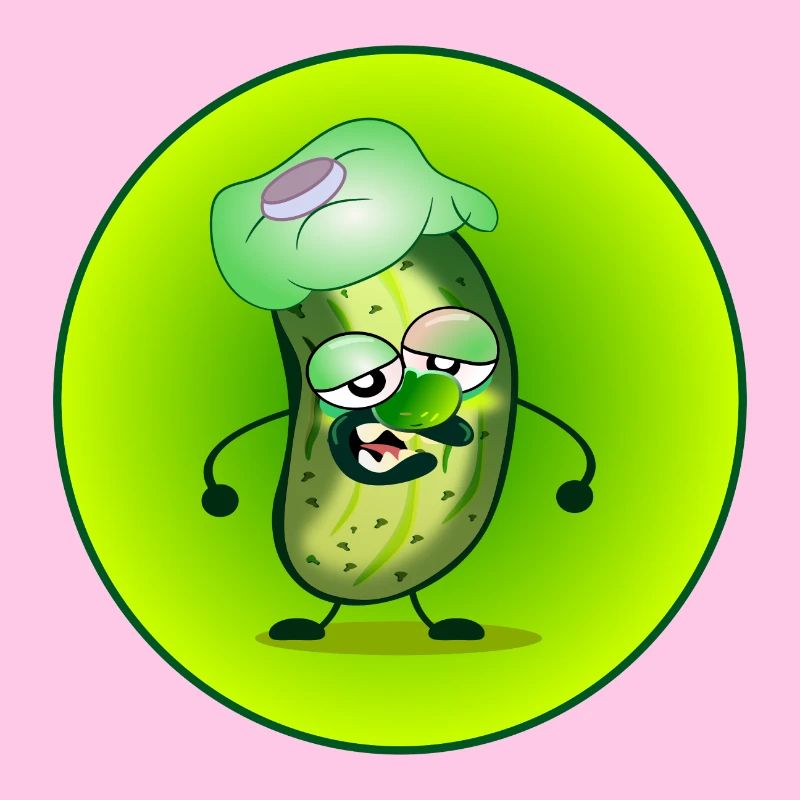GHERKIN - PICKLEBALL PLAYER - HEADACHE