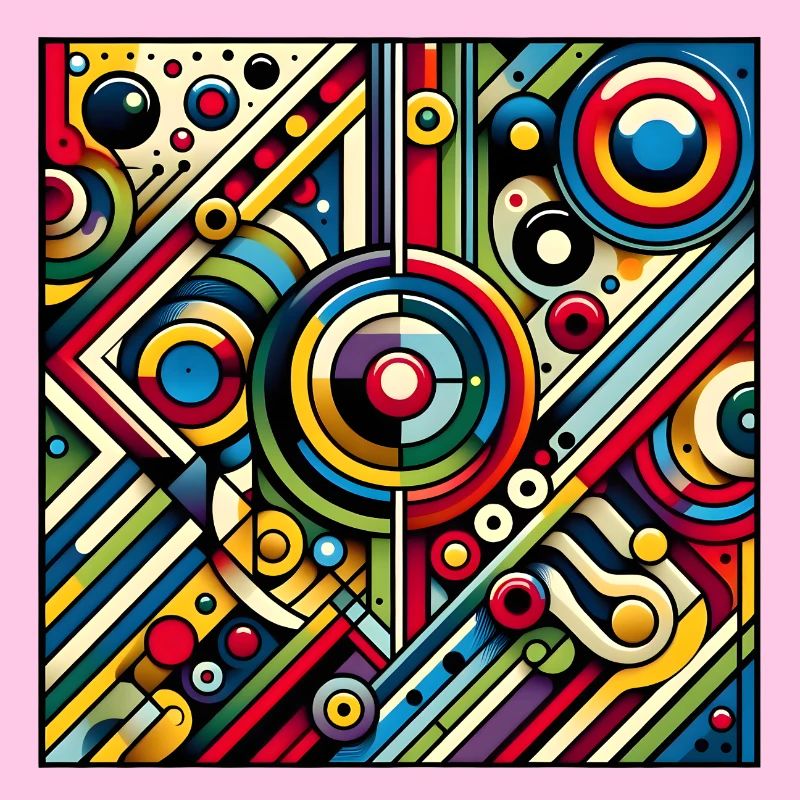 Neon Geometry — Circuit Pop