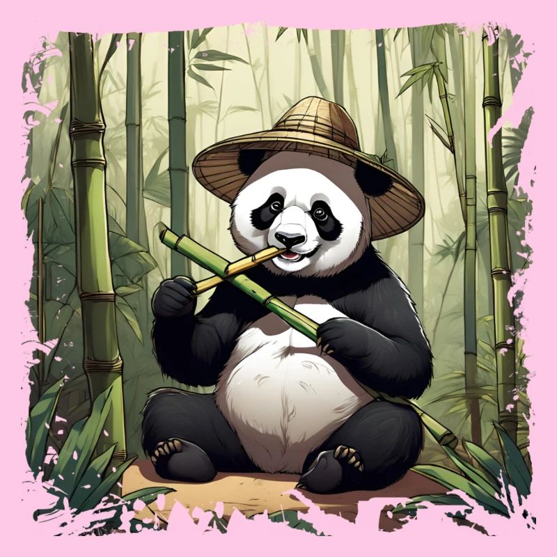 Panda isst!