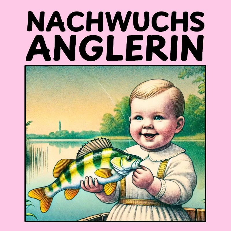 Nachwuchs Anglerin