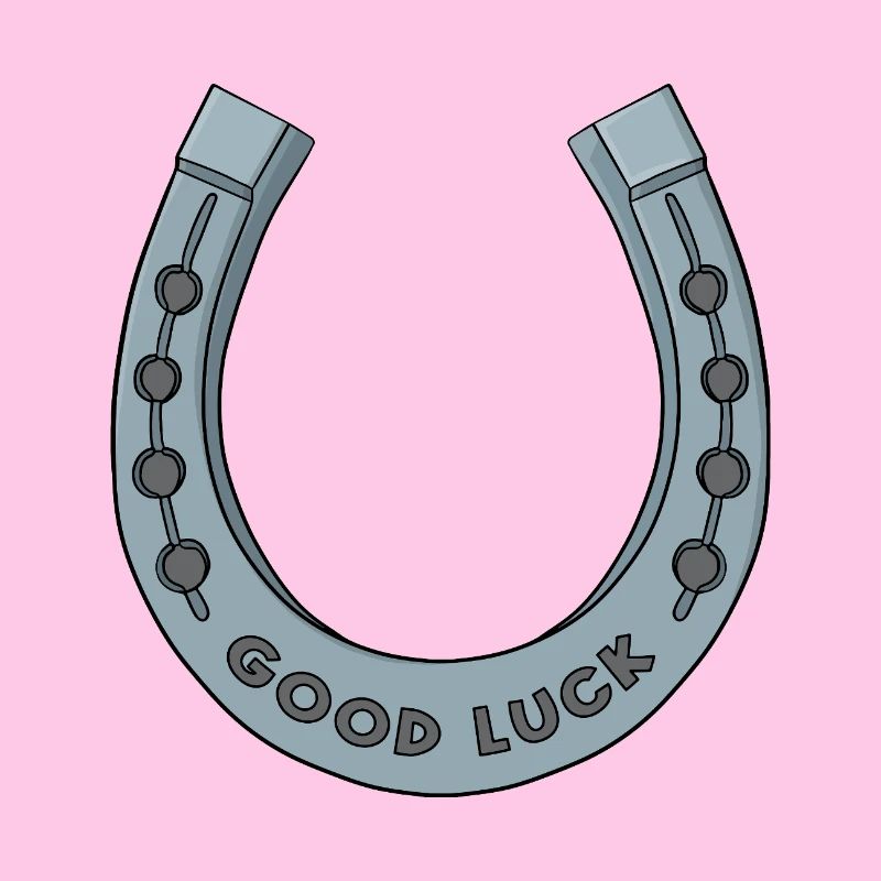 Fer à cheval Bonne chance