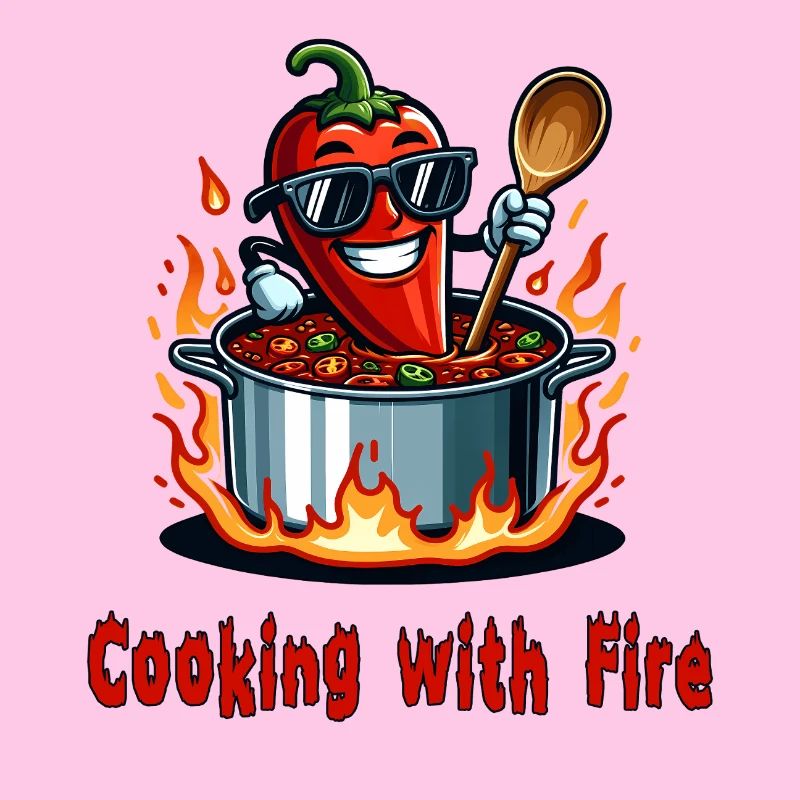 Cuisiner avec le feu