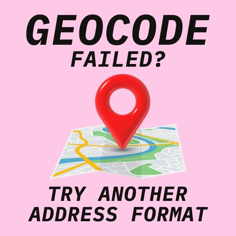 Géocodage Échec Adresse Format SIG Humour