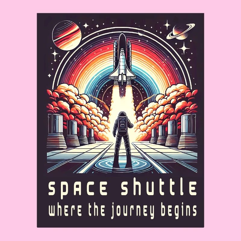 Navette spatiale - Le voyage commence