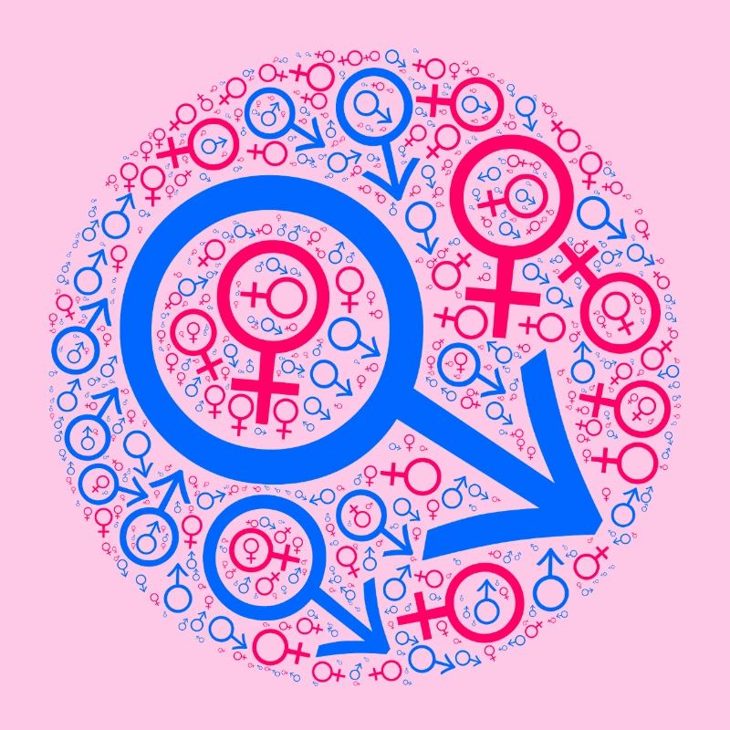 Gender-Kuddelmuddel im Kreis-Design