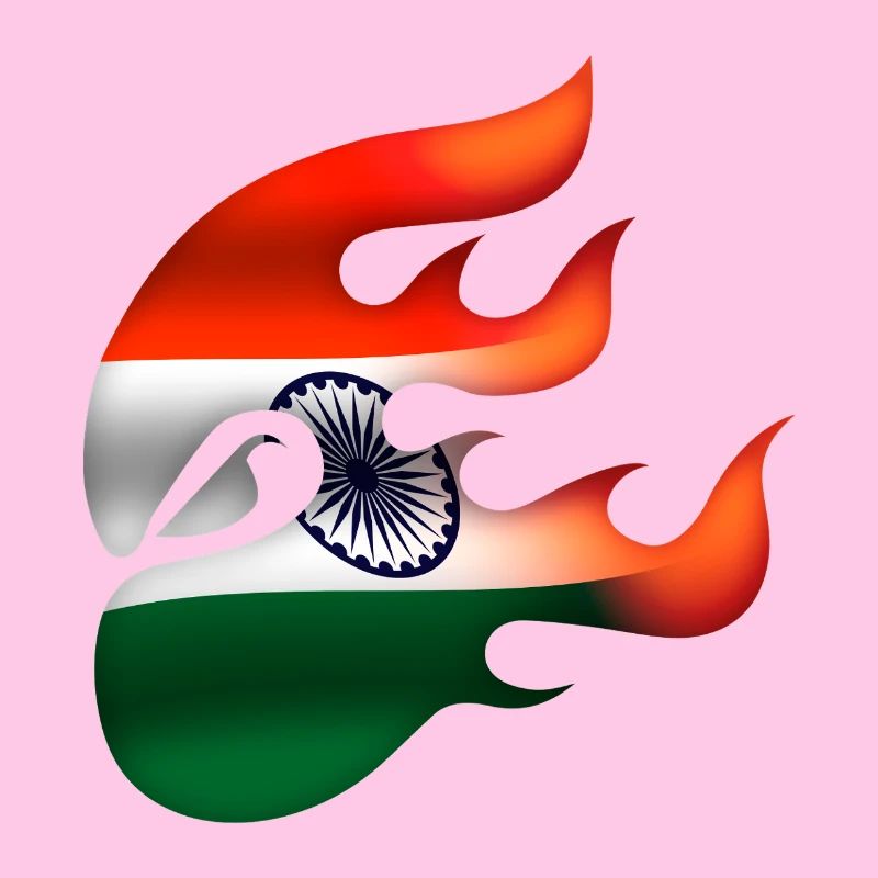 Drapeau de l’Inde - Inde - Ninja