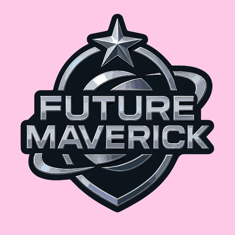 Future Maverick – Emblème chromé