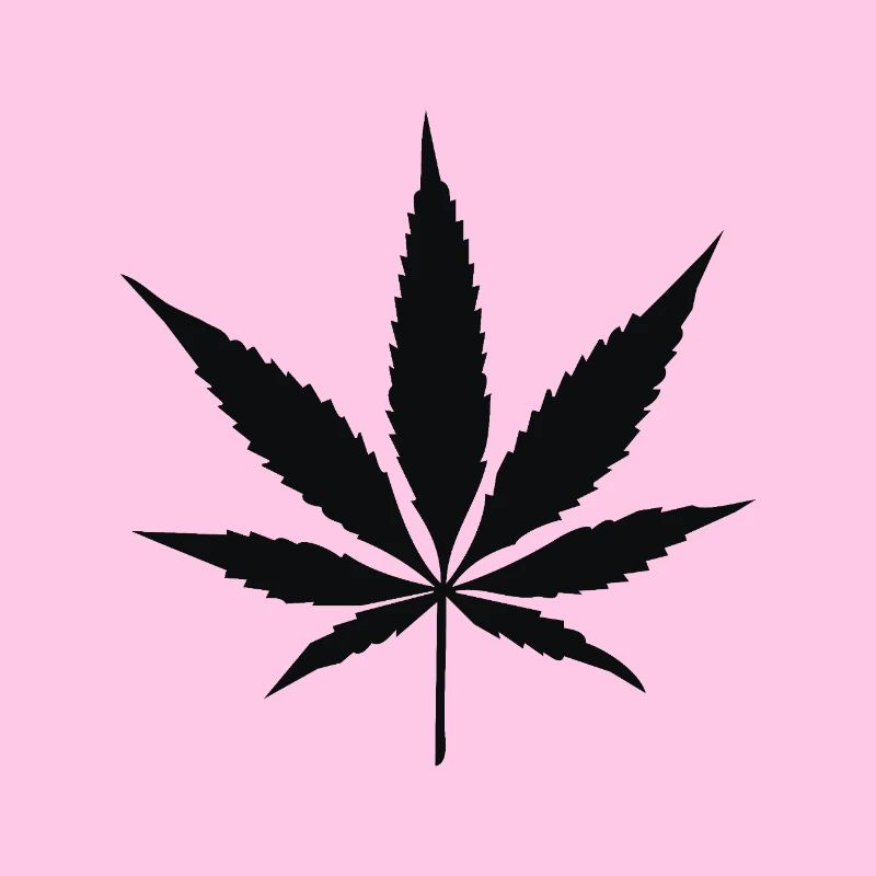 Cannabis Leaf Silhouette