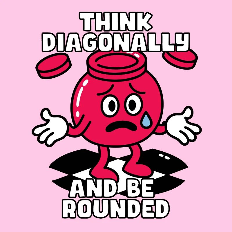 Think Diagonally, Be a Checker