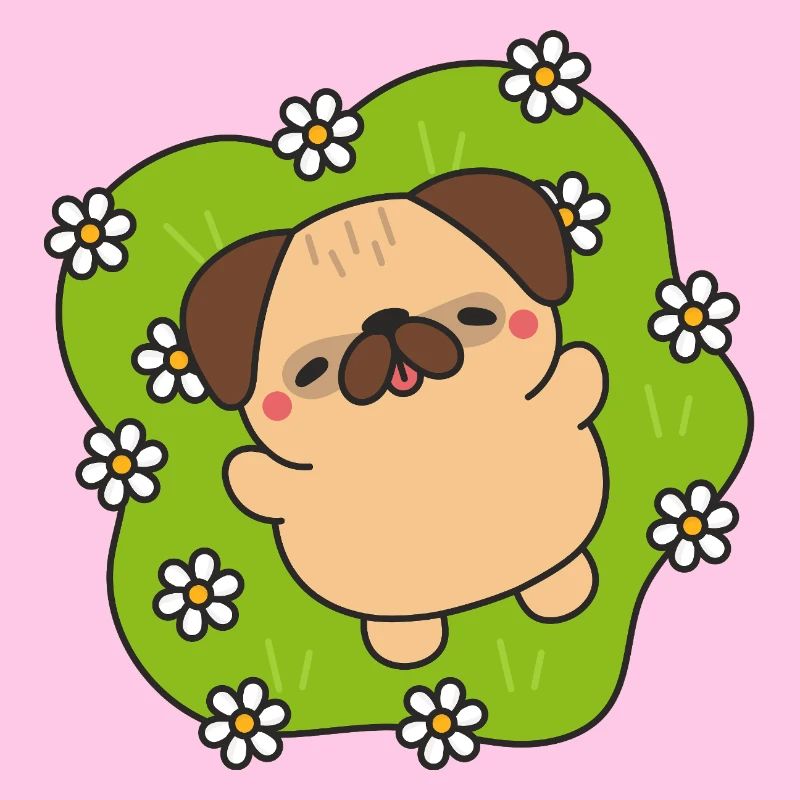 Carlin en Fleurs Joyeux