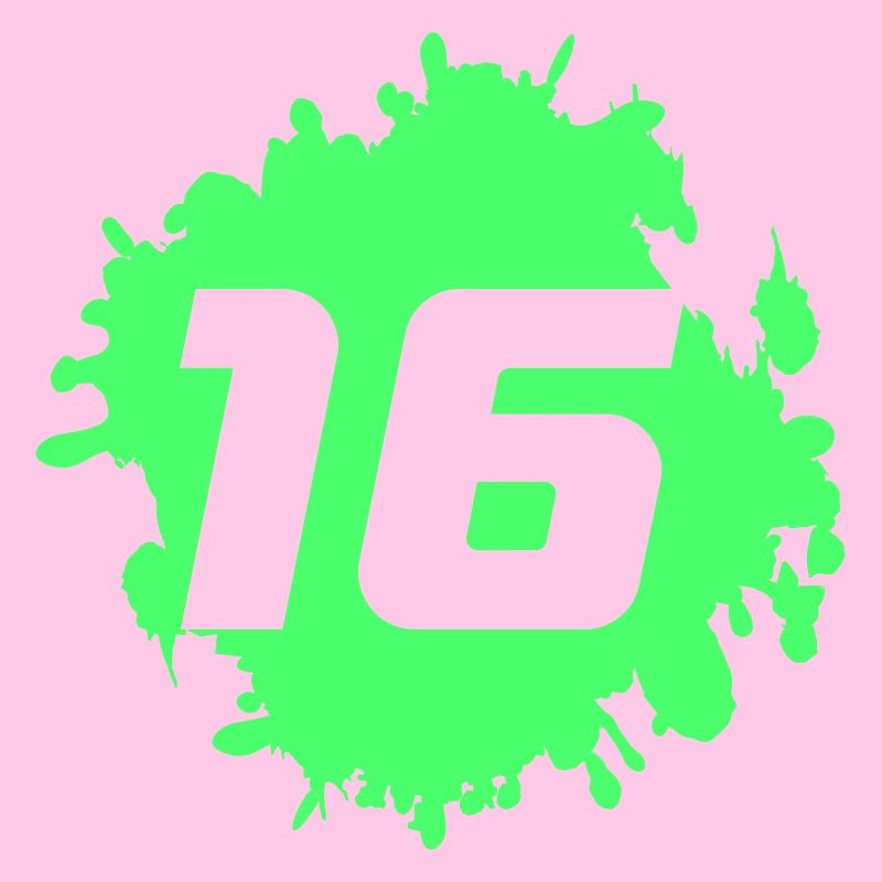 Neon Grün Spritz 16 Design