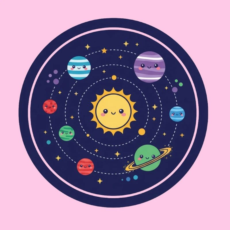 Conception joyeuse du système solaire