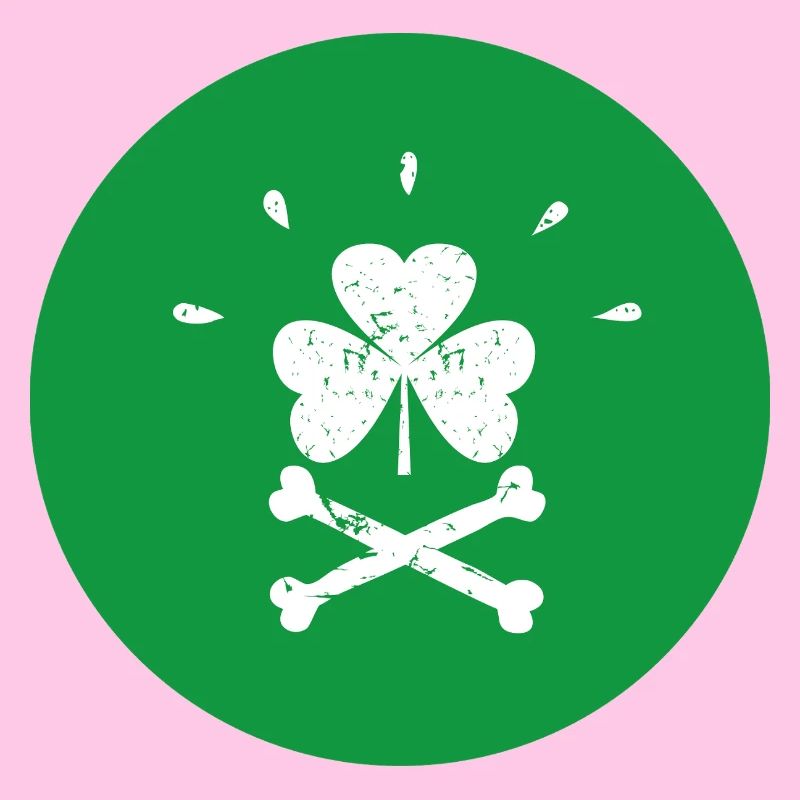 Joyeuse Roger Shamrock Saint-Patrick