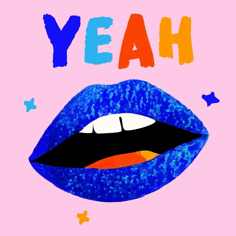 Vibrant Rainbow Lips YEAH