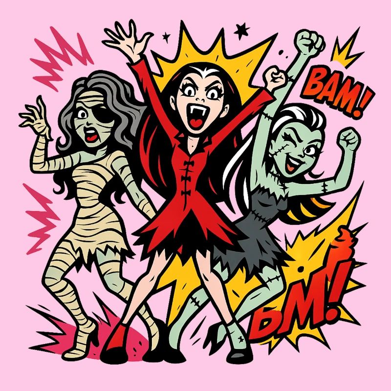 Comic-Horror Monstertanz