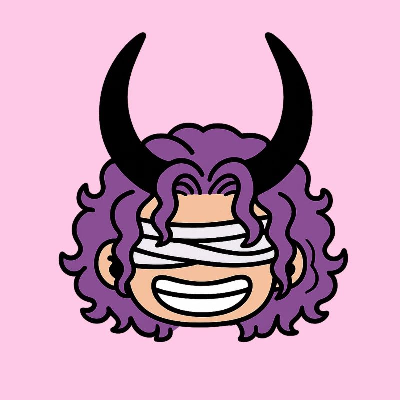 Verfluchter Loki-Prinz, lilahaariger Riese