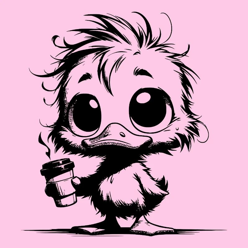 Duck in Survival Mode Caffeine Coma Mug