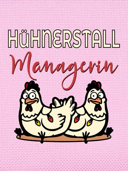 Weihnachten Hühner Hühnerstall Managerin