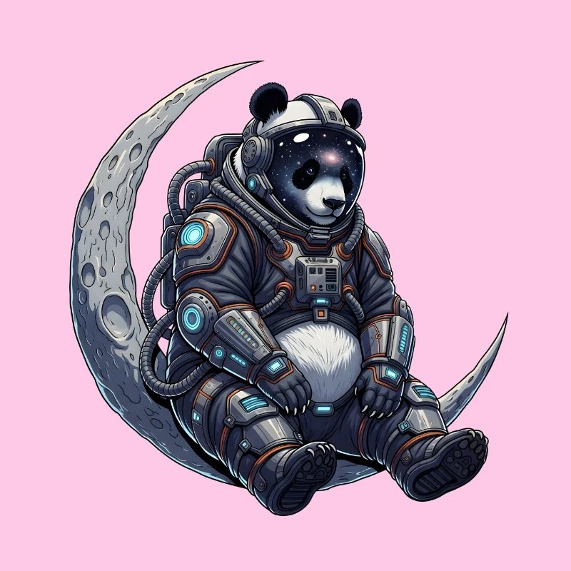 Panda Astronaut 