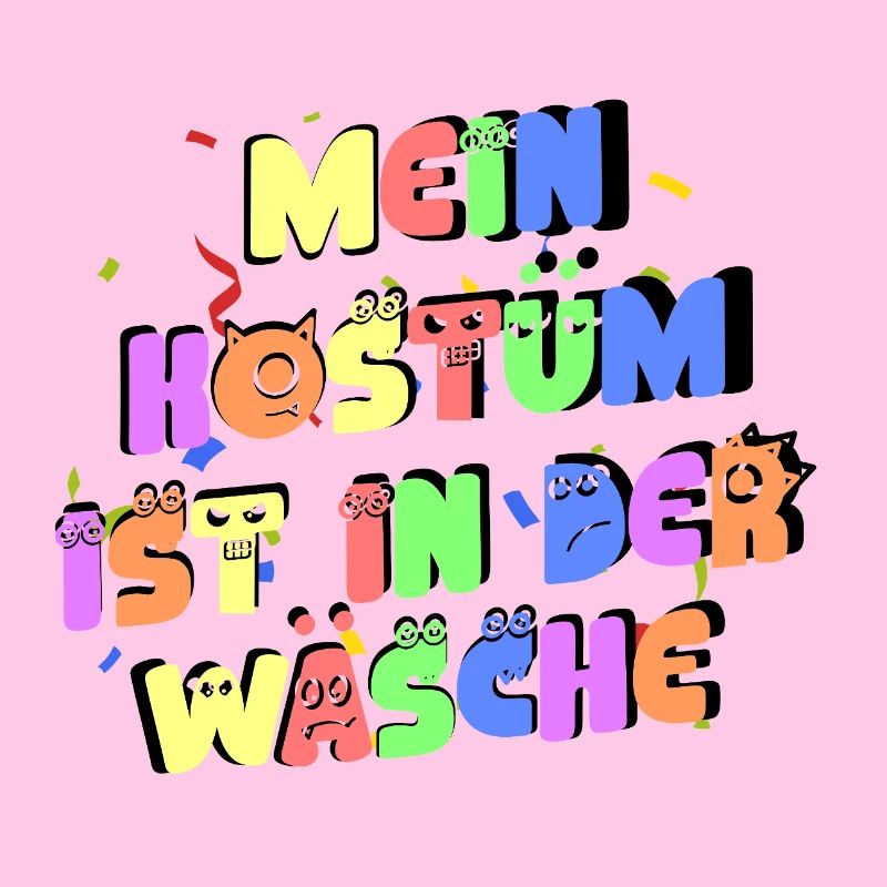 Mein Kostüm ist in der Wäsche