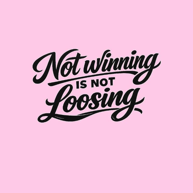 Not Winning Is Not Losing