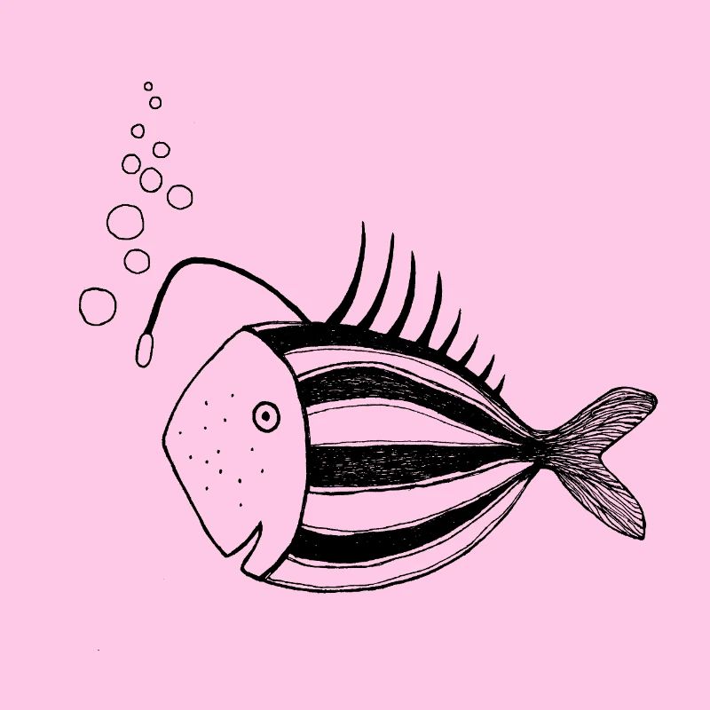 Fisch Lampe
