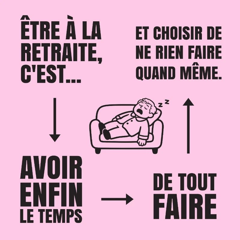 Die Kunst des Nichtstuns (schwarzer Text)