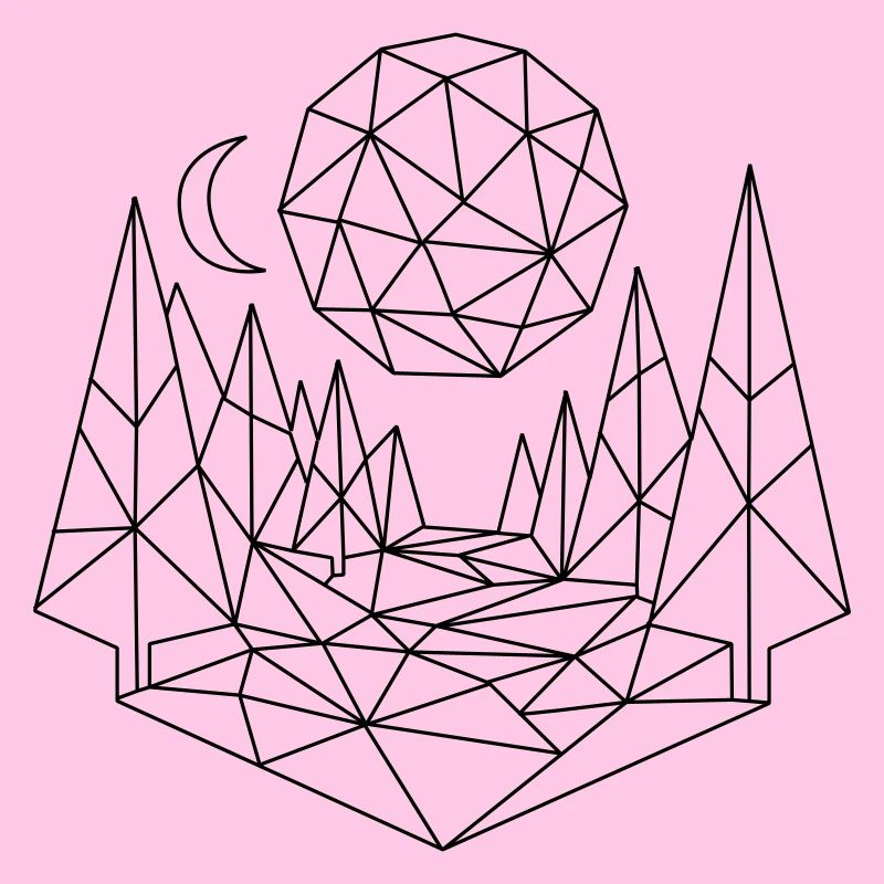 Landschaft Polygon