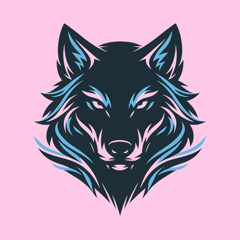 Blauer Nachtwolf Emblem