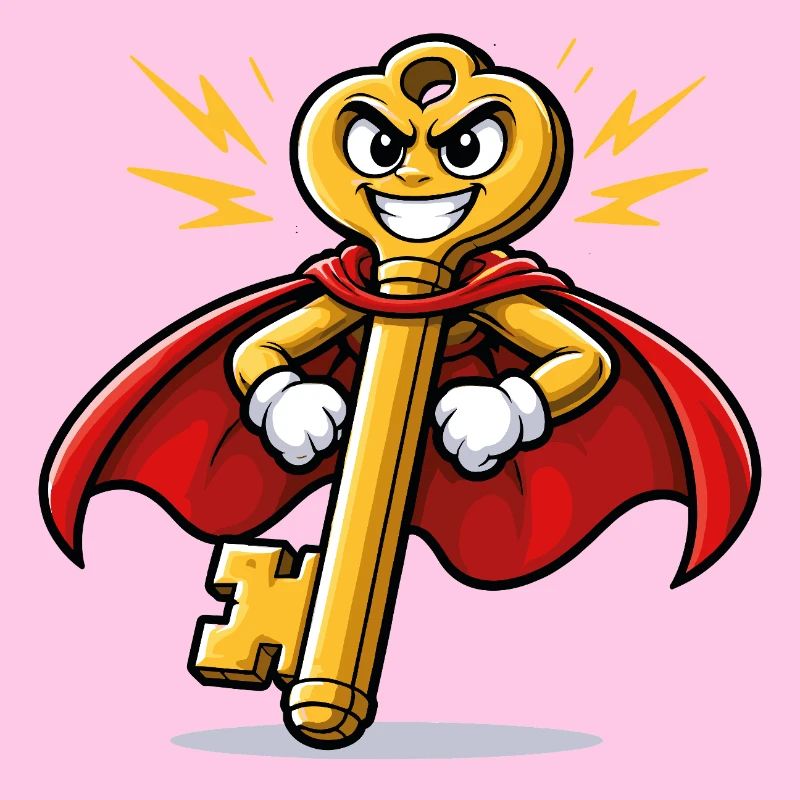 Uralter Superheldenschlüssel