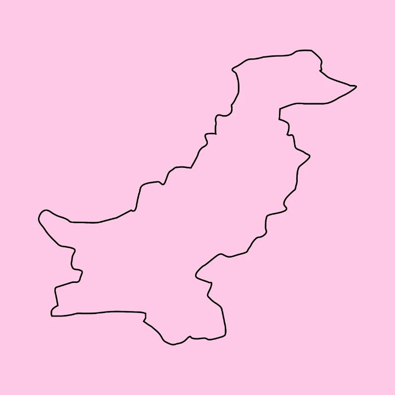 Pakistan map