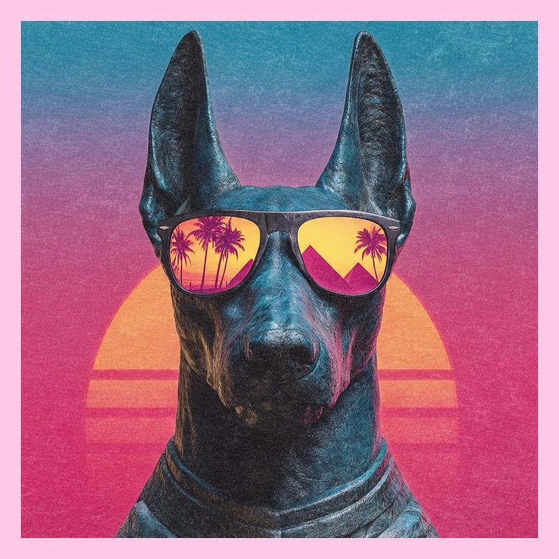 Anubis Synthwave - Dieu en vacances