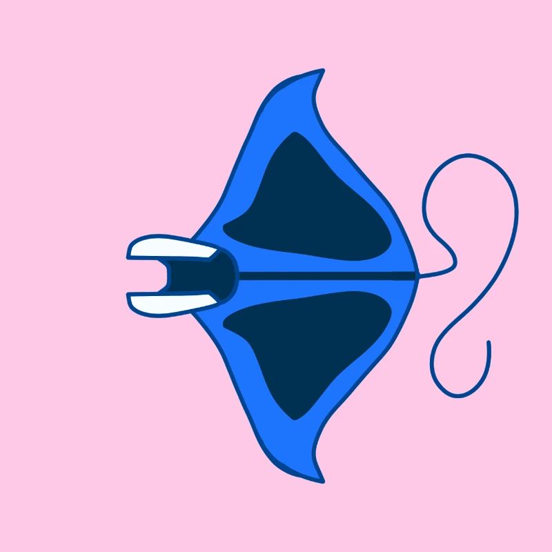 Manta Linear Blue stilisiert
