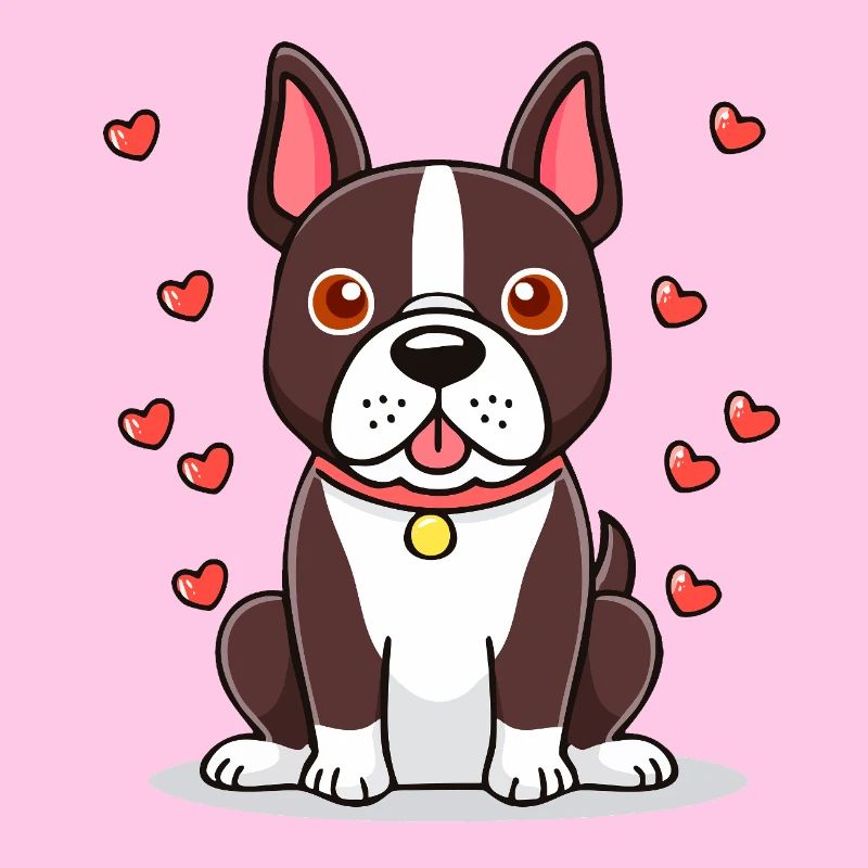 Boston-Terrier(Comic)