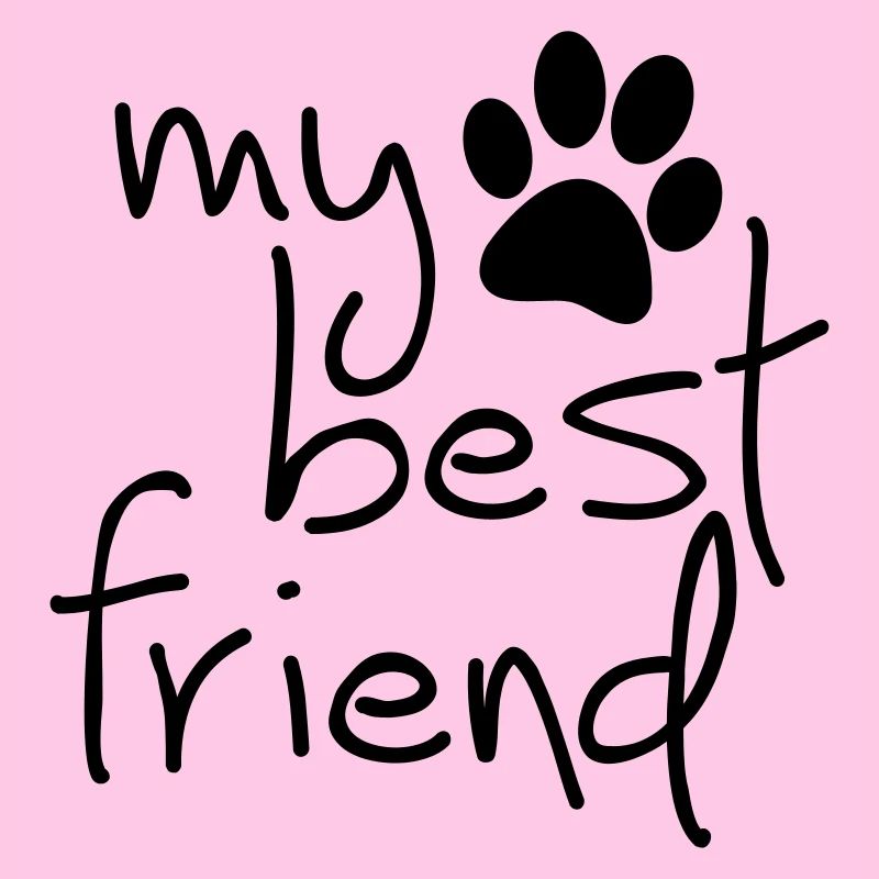 Slagon, mein bester Freund, ich liebe meinen Hund oder meine Katze