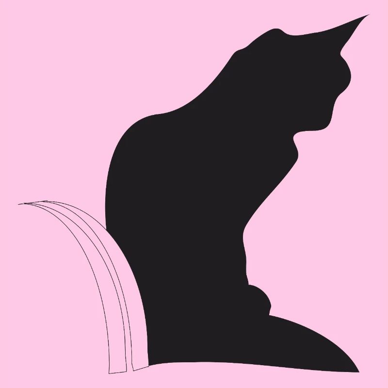 Nemo, schwarze Katz im Keller
