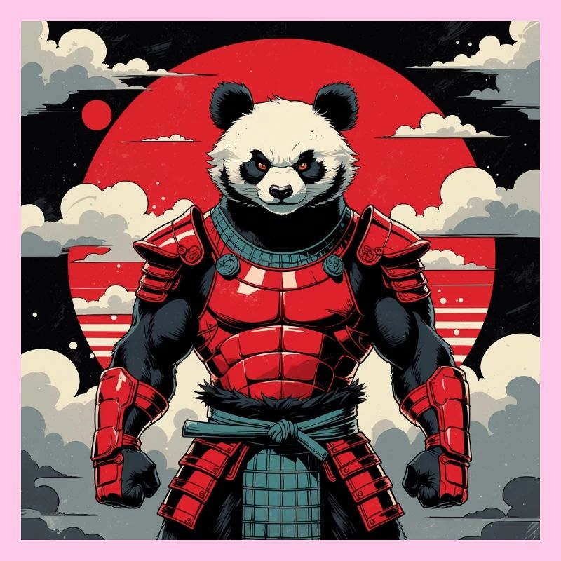 Samouraï Panda Guerrier
