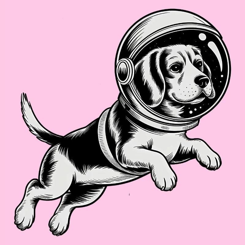 Beagle dans l'espace - Logo d'Astonomy