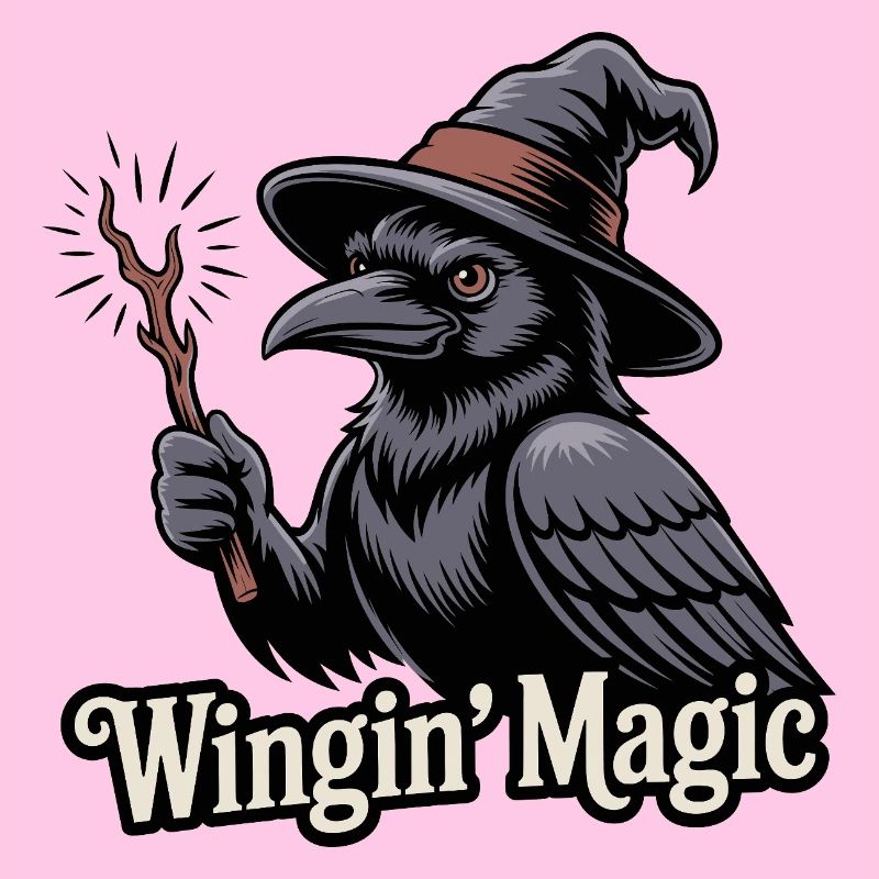 Wingin' Magic Raven
