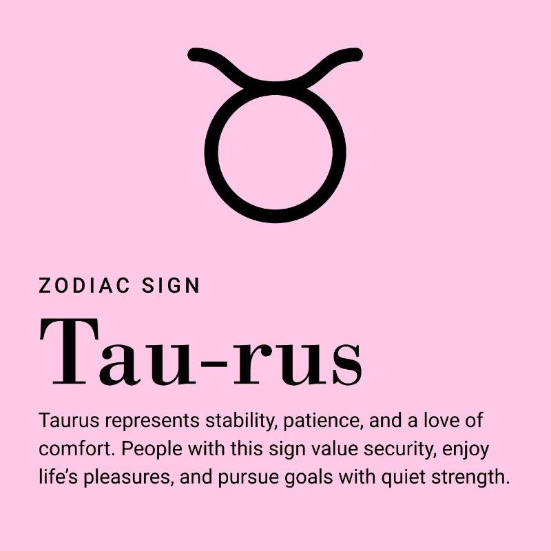 Taurus - Zodiac sign