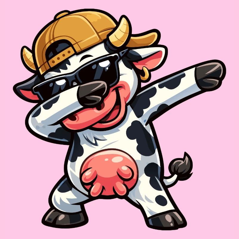 Vache à tamponner