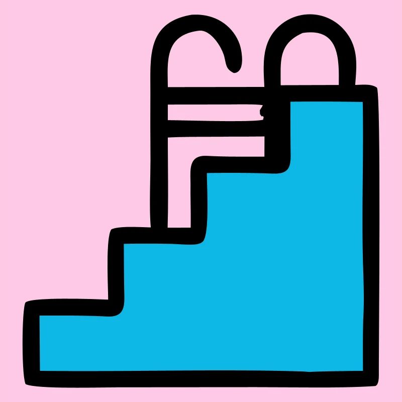  Pool Leiter Schwimmbad Icon