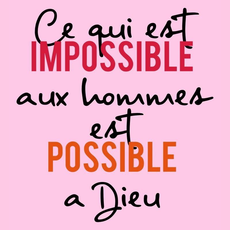 everything is possible to God